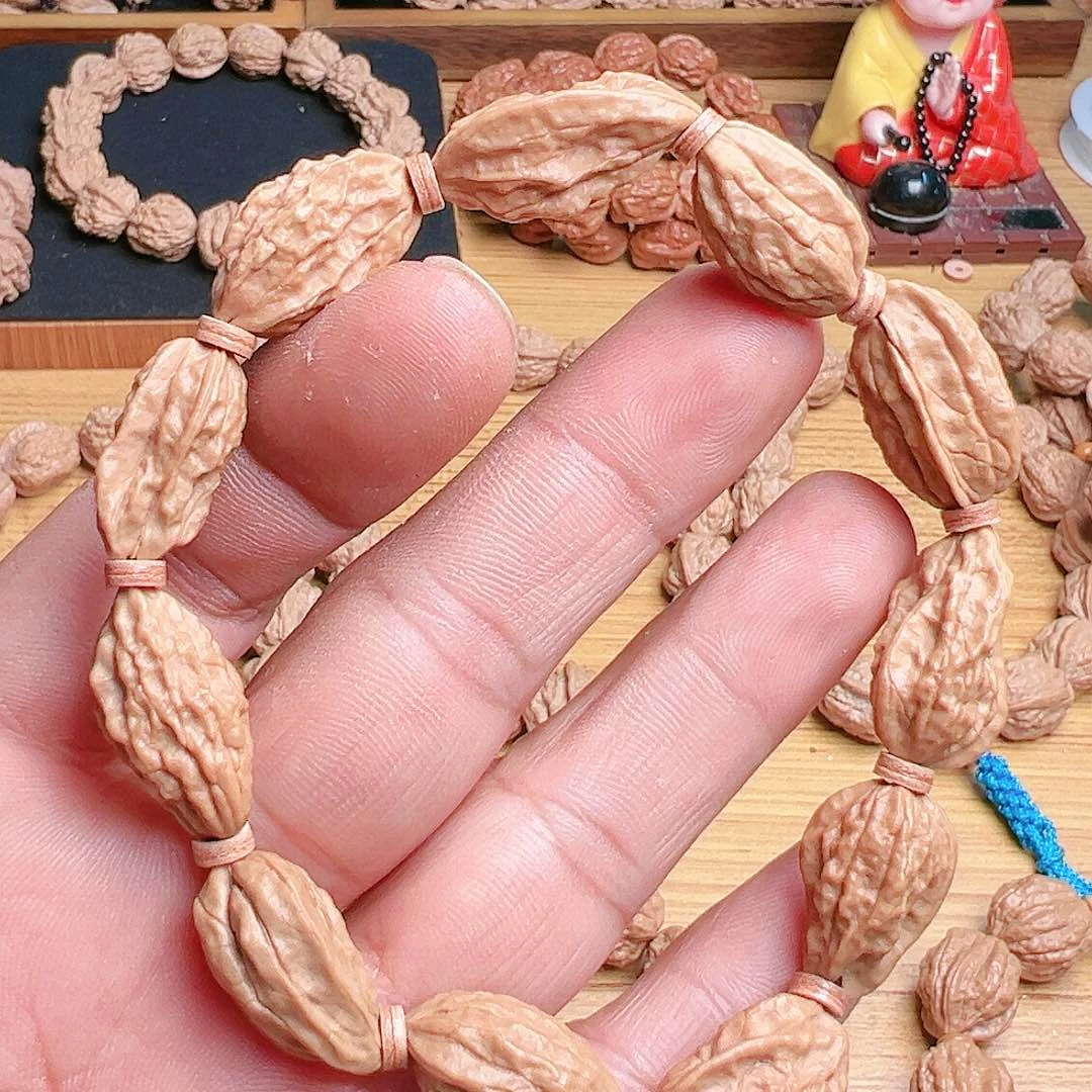 猴头核桃手串简*金蟾10