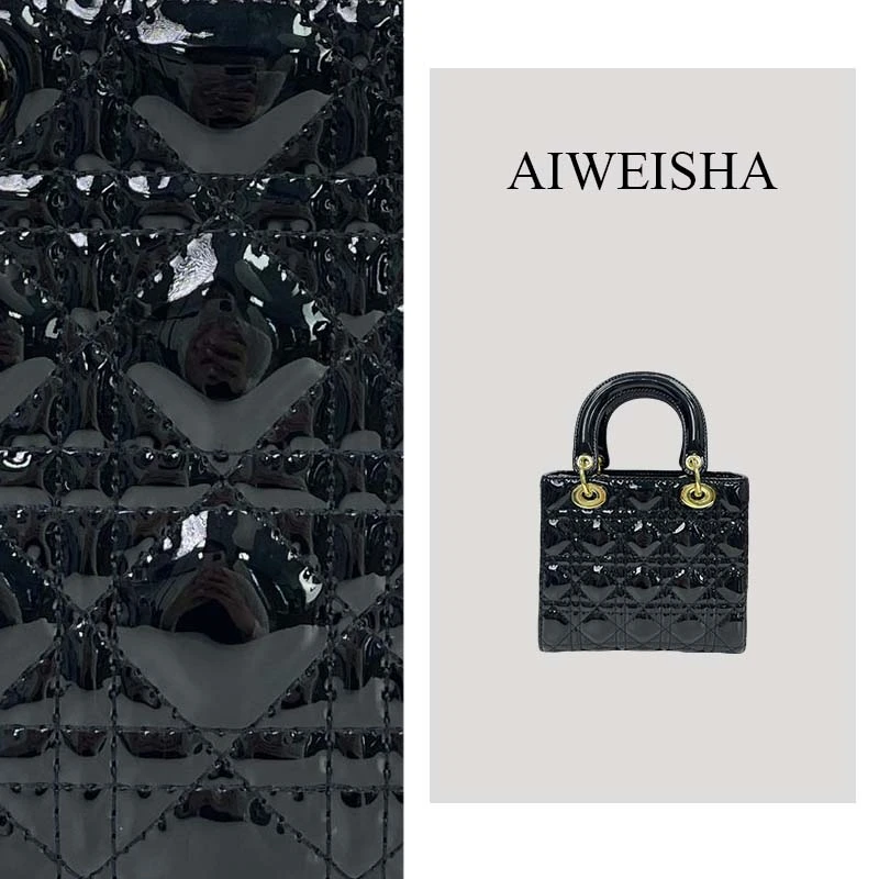 漆皮戴妃 高级感气质单肩斜挎手提包·8901