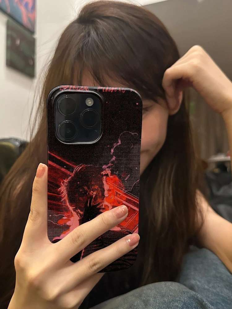 迷茫小众苹果15手机壳iPhone14promax菲林13硬12/11男x保护套潮牌