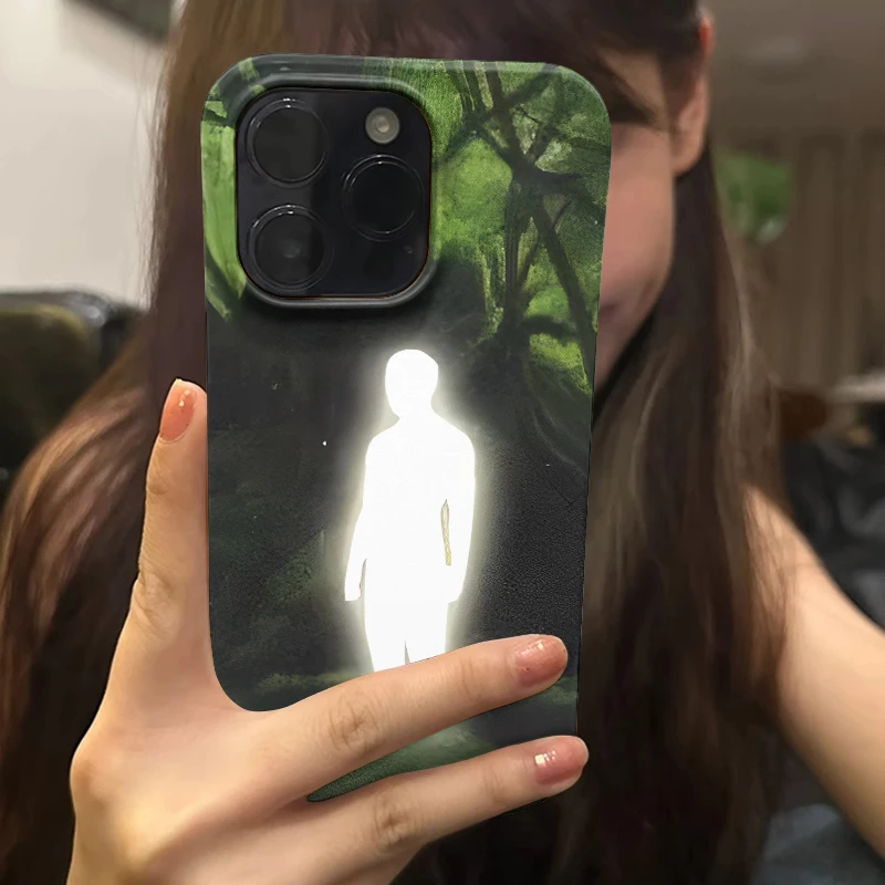 森林灵魂小众苹果15手机壳iPhone14promax菲林13硬12/11男x保护套