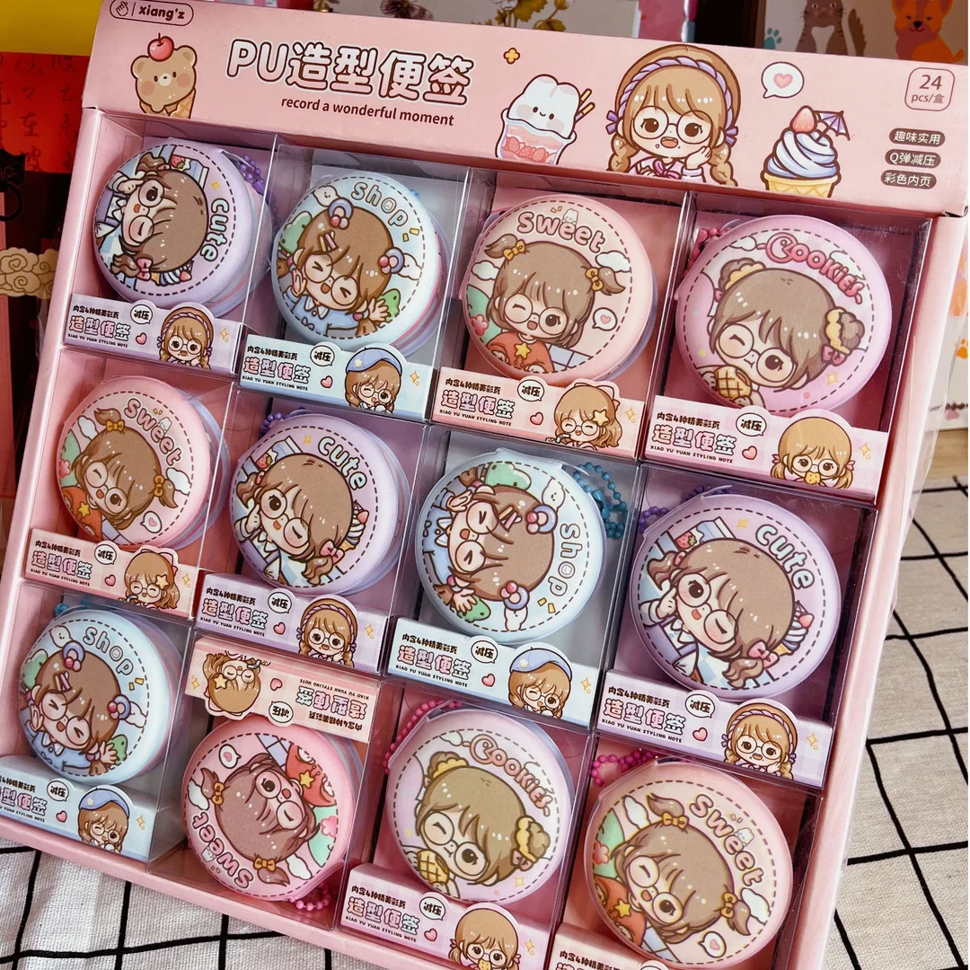 pu造型解压本卡通造型便签本