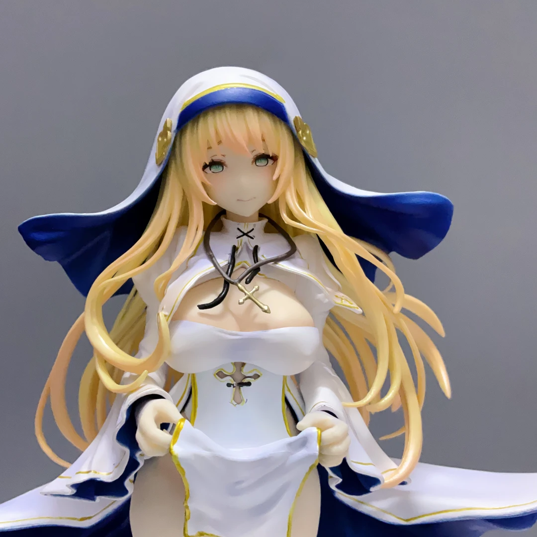 修女夏洛特神圣白色版二次元美少女手办模型桌搭摆件动漫角色