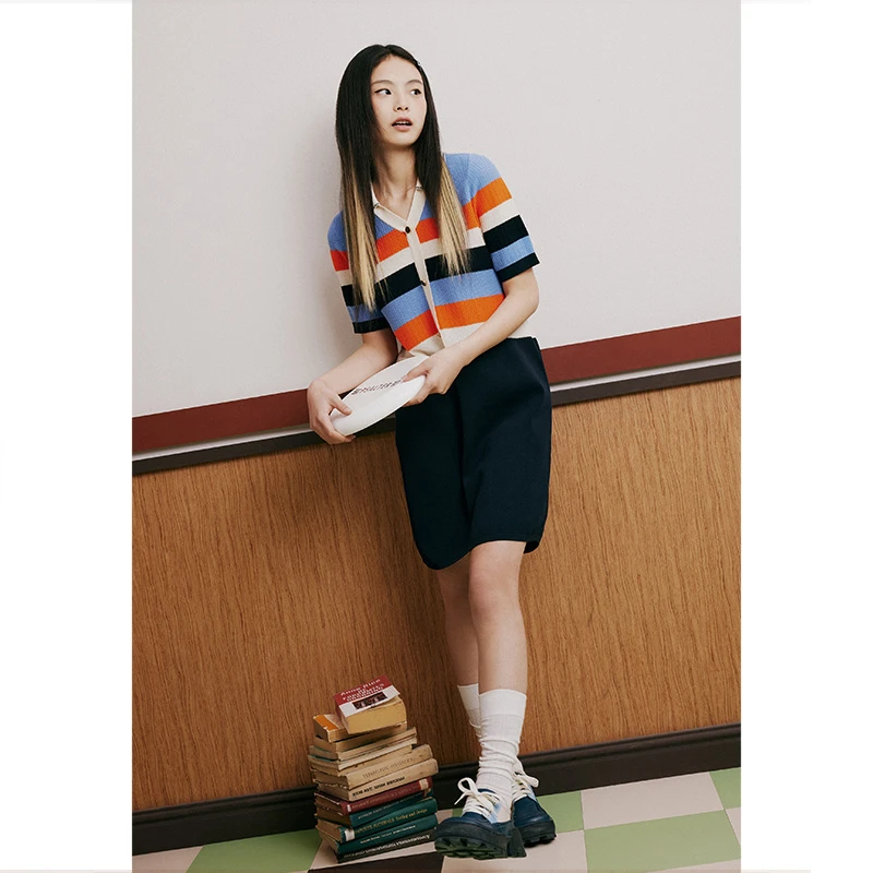 PSALTER诗篇夏季翻领气质优雅减龄连衣裙6C33206200