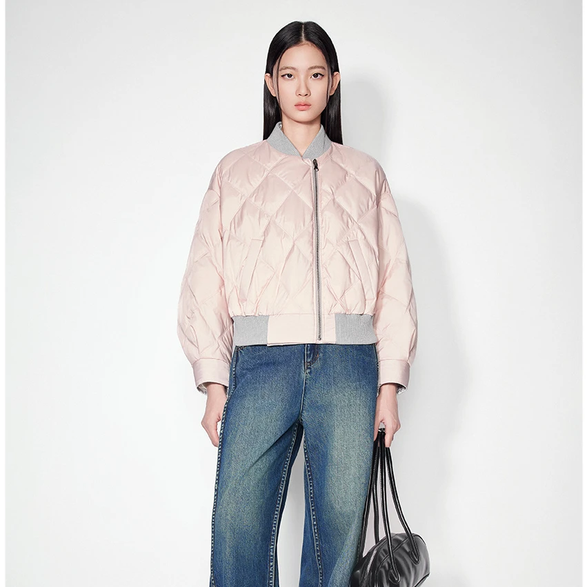 SALT.P可颜冬季两面穿新中式风短款羽绒服AC34508450