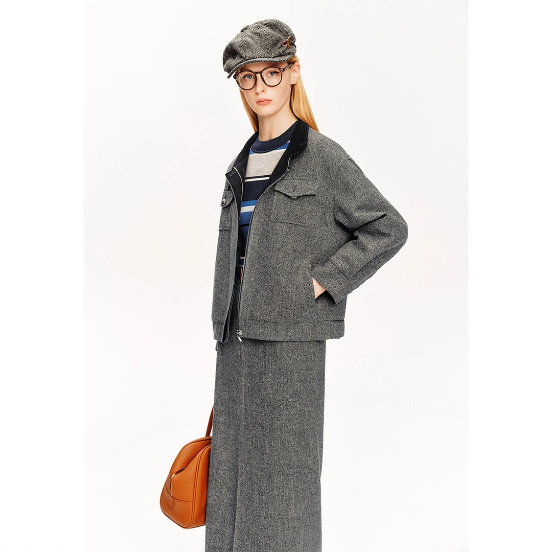 PSALTER诗篇 2025年春季新款短外套6C34510170