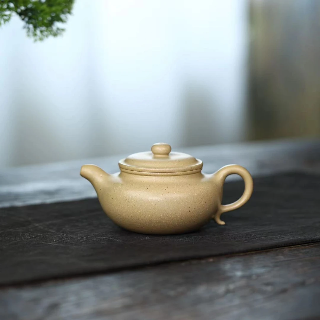 ZFF 本绿[仿古200CC]原矿手工紫砂壶代拍