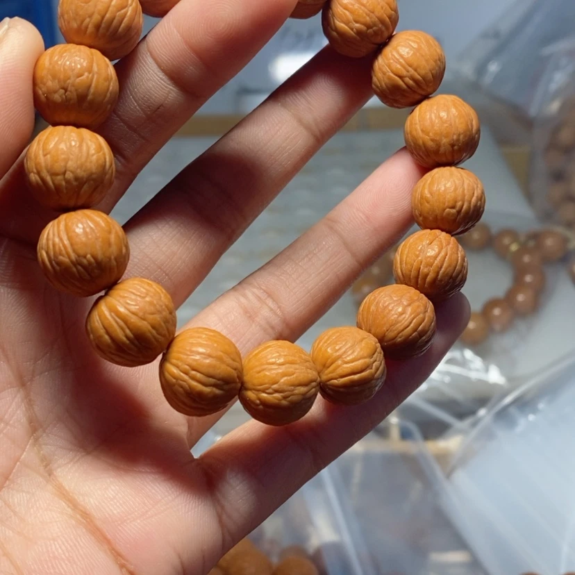 【闪购商品】猴头核桃吊坠忧****谓凤羽1.5尺寸一串