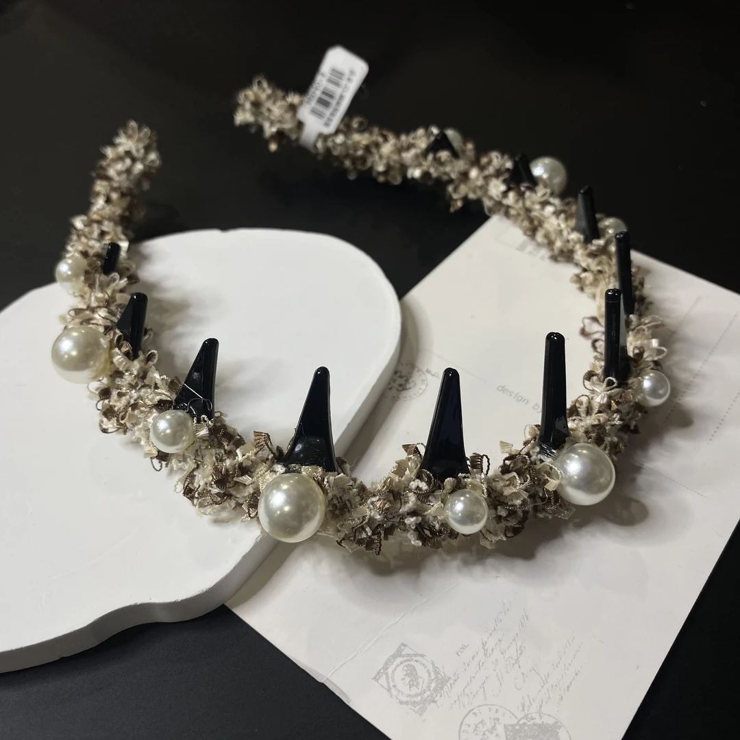 绕线拼珠发箍 4589