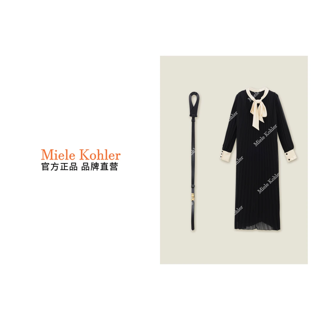 秋冬高端时尚连衣裙女装减龄显瘦优雅气质中长裙MKOMB52297