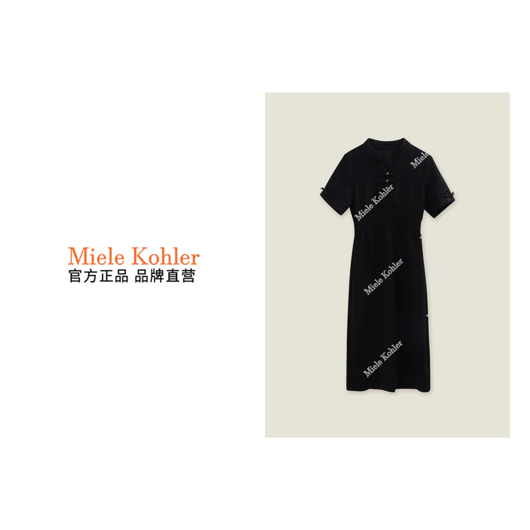 夏季新款国风显瘦连衣裙时尚新中式裙子 MKOKQ5199【澳门小源同款】