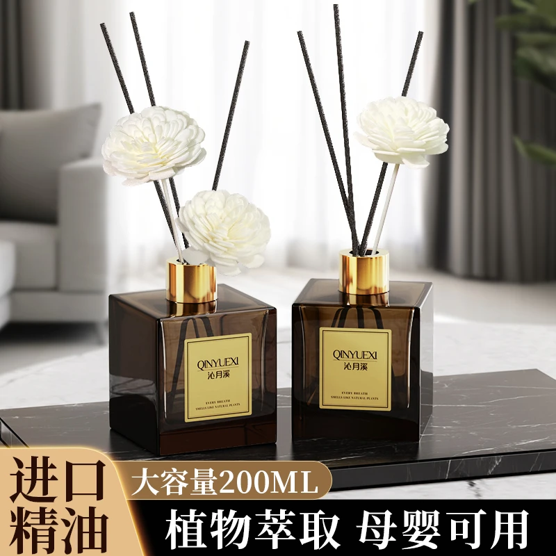 家用栀子花香薰精油客厅卧室办公室酒店室内香氛摆件净化空气味