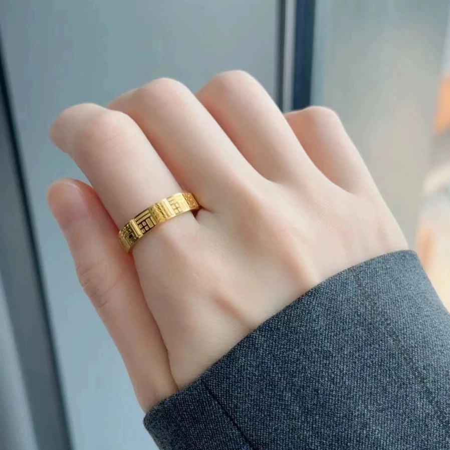 精工款 福气满满戒指