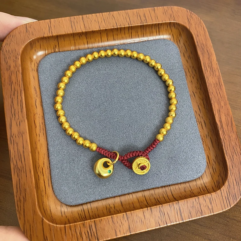 SL2233 镶钻小锁包米珠手链