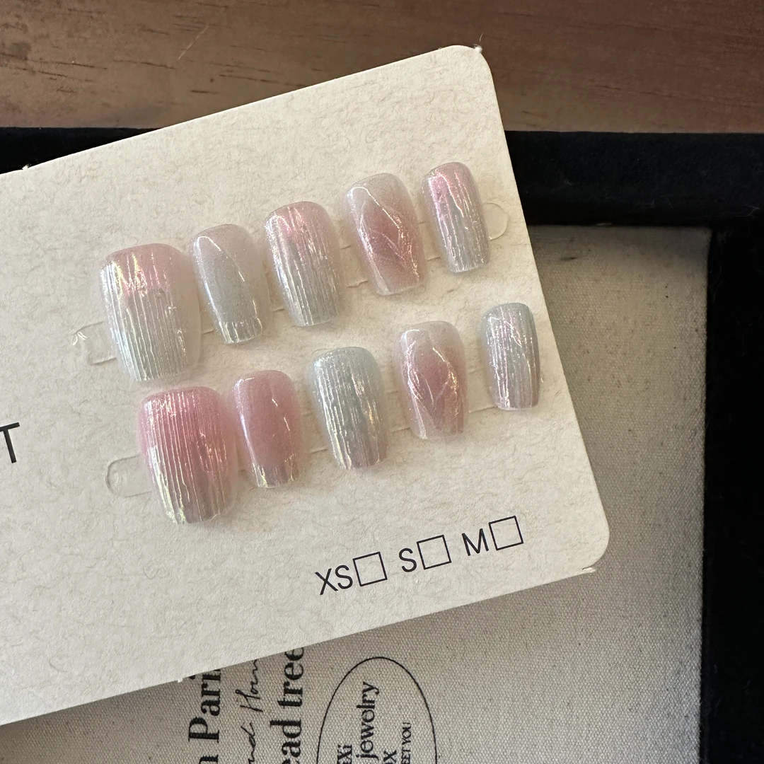 【VeryMeet - 穿戴甲】轻奢高级美甲甲片美甲钻指甲贴片L46
