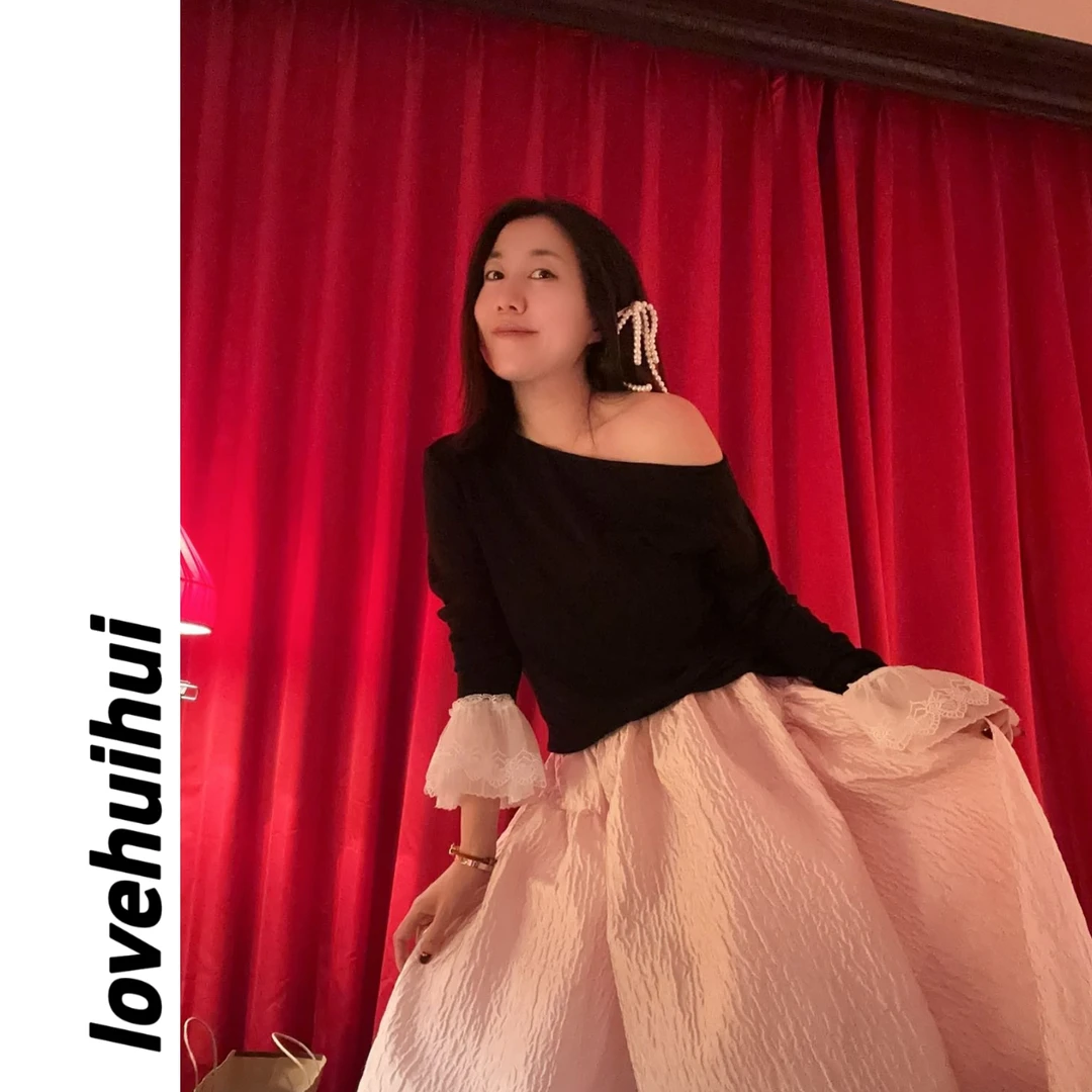 lovehuihui《心动的开始》韩国超蓬半身裙