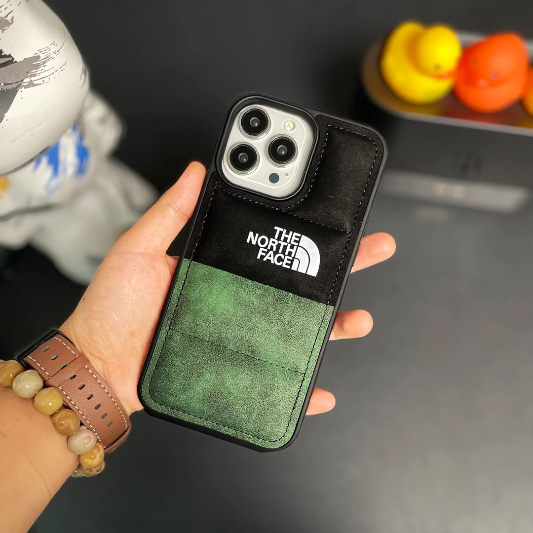 北面羊巴绒服适用苹果手机壳16防摔iphone13保护套个性全包15pro