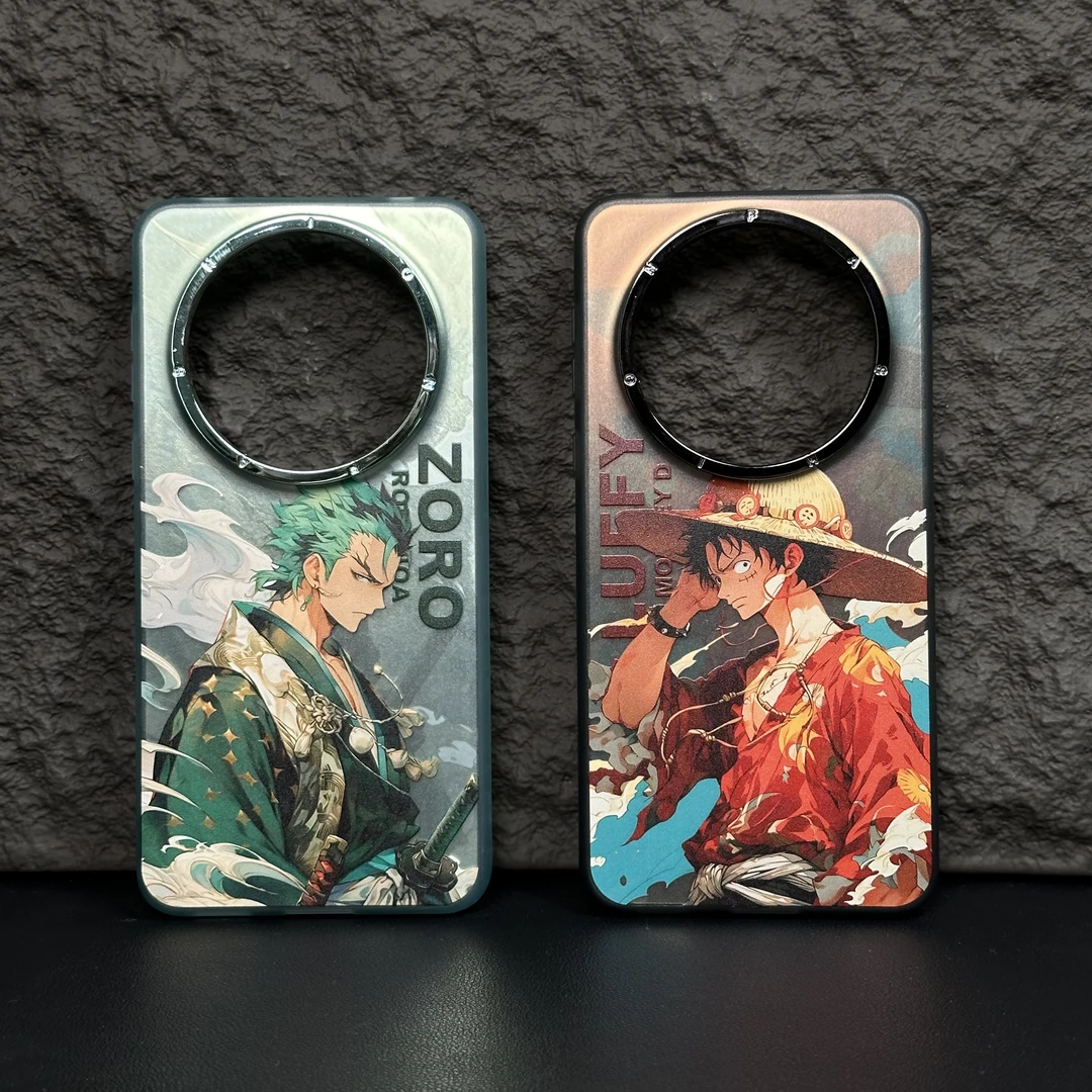 适用华为Mate60pro个性海贼索大mate60动漫悟空P60pro防摔手机壳