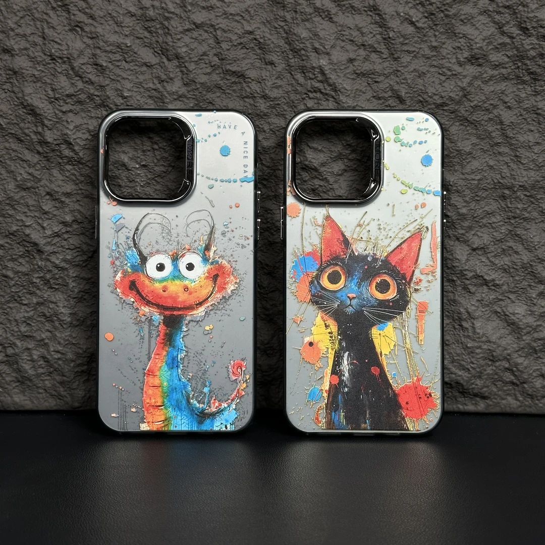 适用苹果手机壳个性iPhone16promax全包潮牌情侣创意防滑保护壳