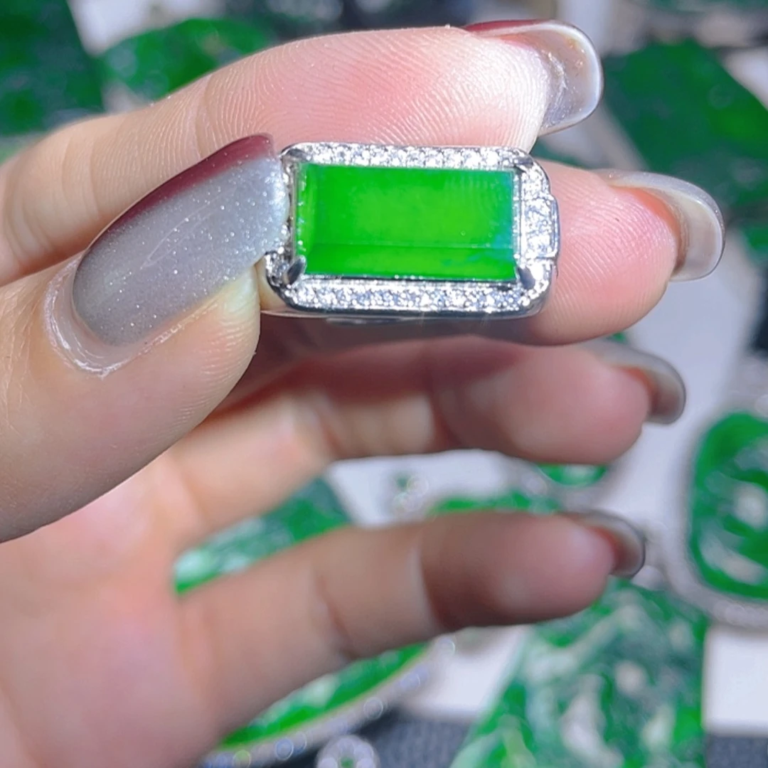 【闪购商品】翡翠颈饰银S925镶嵌34