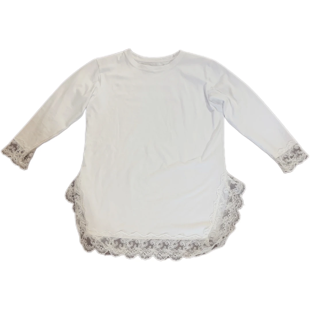 【丽丽推荐】百搭花边设计休闲T