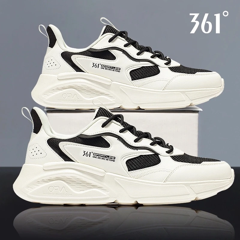 361°运动鞋男鞋春季新款网面耐磨防滑老爹鞋百搭学生潮流鞋6701F