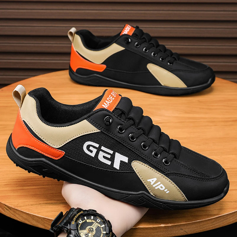 【现货秒发】开车休闲鞋男春季新款透气一脚蹬软底软面时尚百搭潮鞋