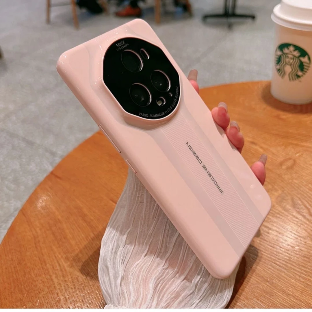 荣耀Magic5Pro手机壳陶瓷亮面Magic5秒变保时捷Mate60pro全包防摔
