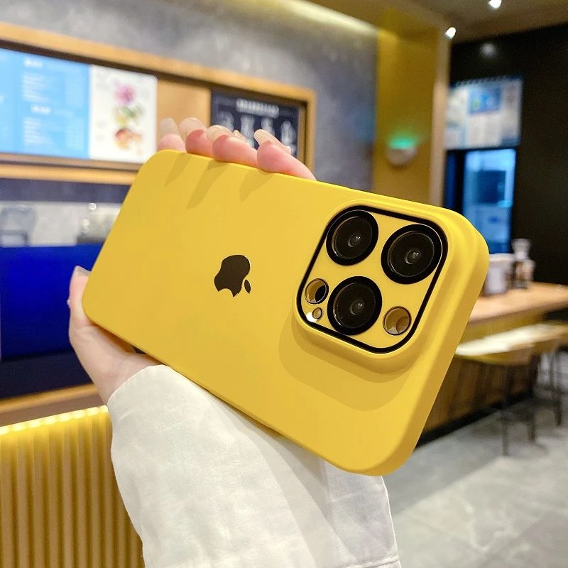 自带镜头膜适用iPhone15苹果手机壳15ProMax磨砂14防摔硬壳保护套