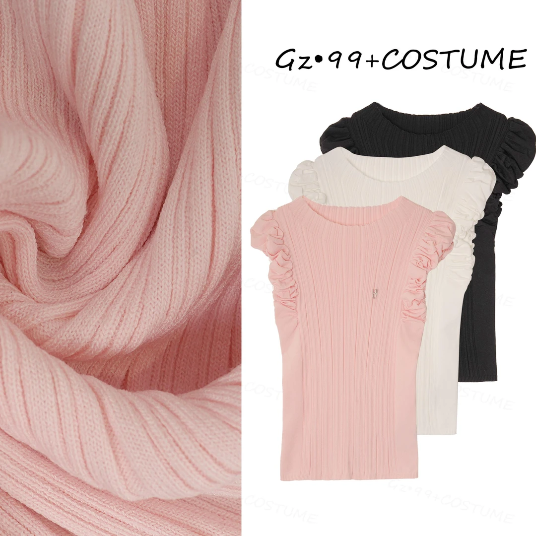 〖小九推荐〗闪耀自我2024夏季百搭时尚休闲针织衫T8867