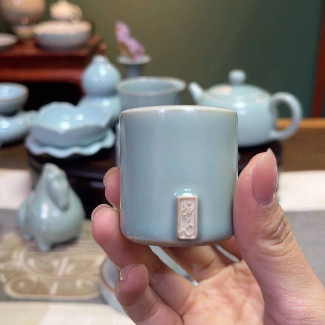 【闪购商品】瓷摆件我*鸽盖置