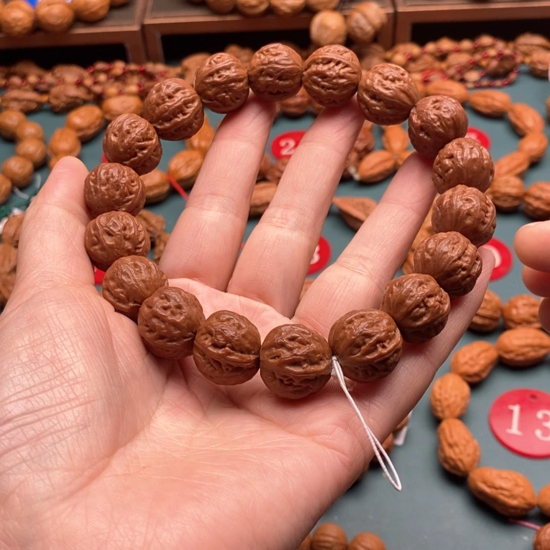文玩核桃手串16尺寸八棱