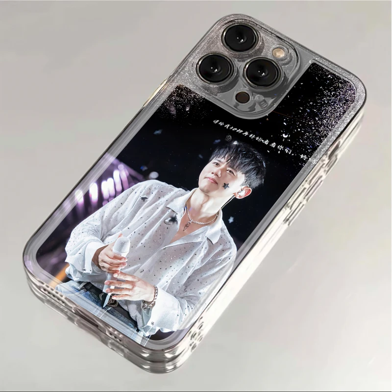 明星适用苹果ProMax手机壳14定制mini冬季太空壳12张杰高级感周边