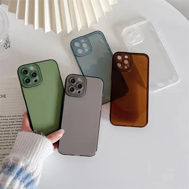 适用苹果15promax简约保护套iPhone14个性高颜值手机壳小众13软壳