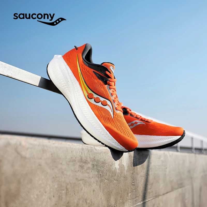 【旗舰缓震】Saucony索康尼TRIUMPH胜利21专业慢跑鞋训练情侣运动鞋
