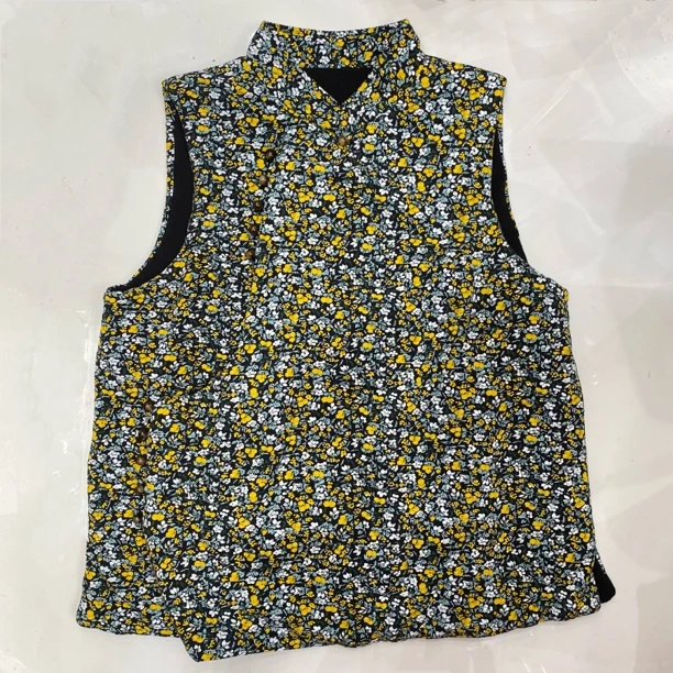 润泽丝绸 蚕丝新中式坎肩马夹背心