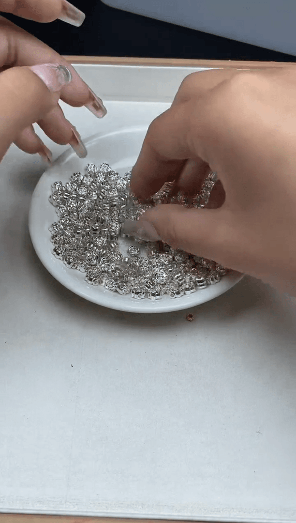 【闪购商品】玛瑙/玉髓颈饰未镶嵌隔珠配件1002/2￥6