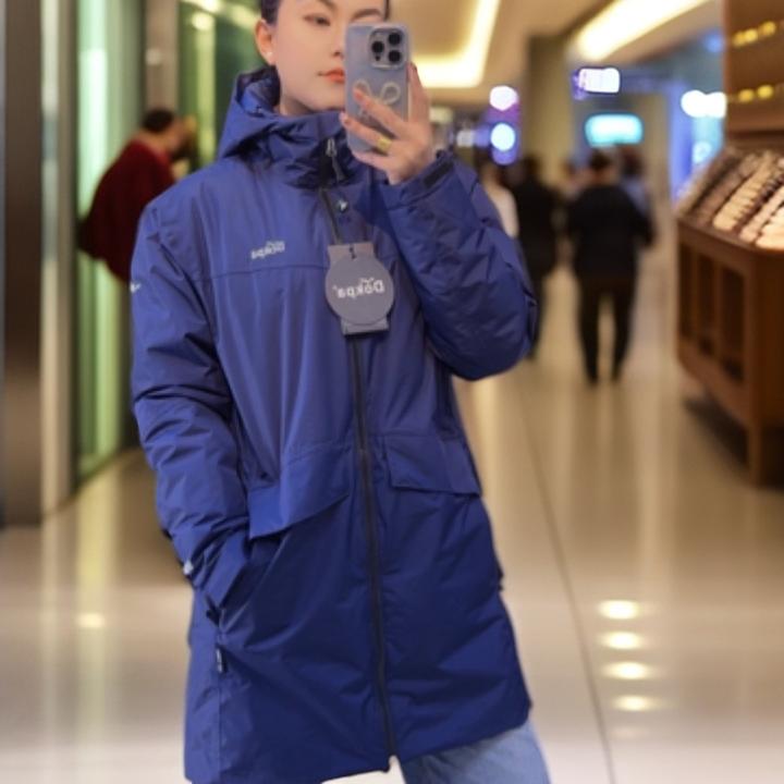 2024新款时尚保暖收腰羽绒服男女同款