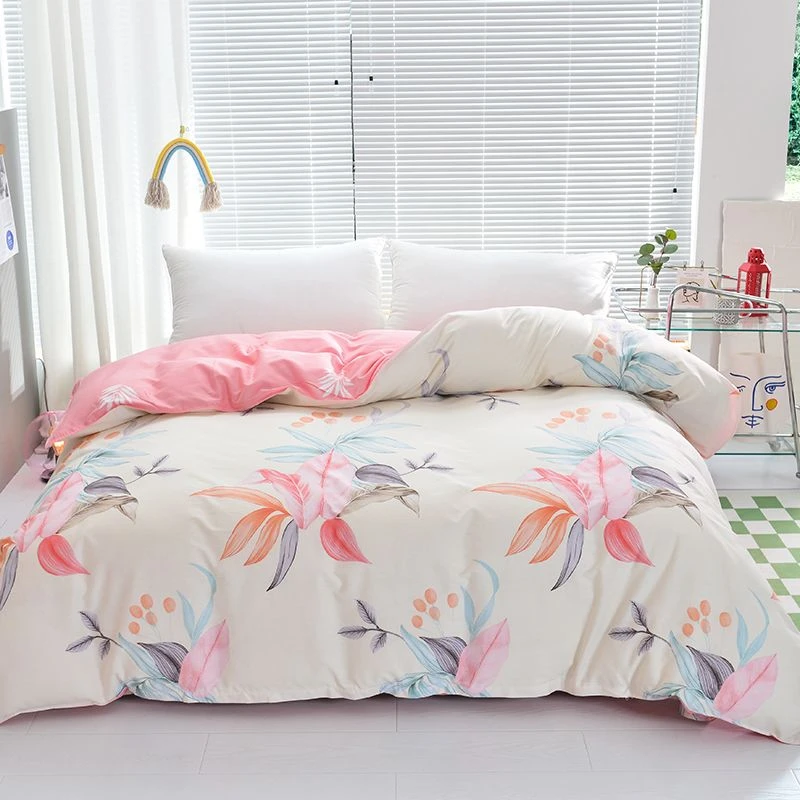 全棉棉被罩单件纯棉斜纹单人150*200cm双人200*230学生宿舍被罩