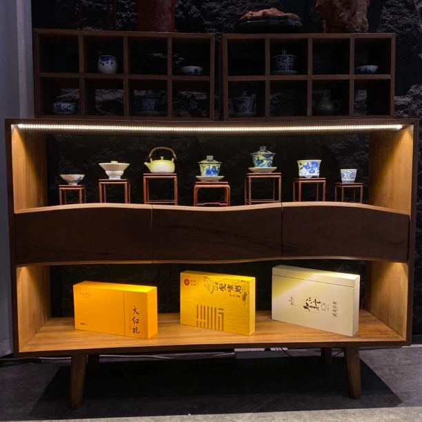 100*140实木家具茶室柜子多宝格展示柜实木