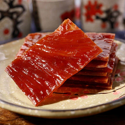 零食靖江手撕猪肉脯1斤肉脯干100g肉类休闲零食大礼包边角料大袋