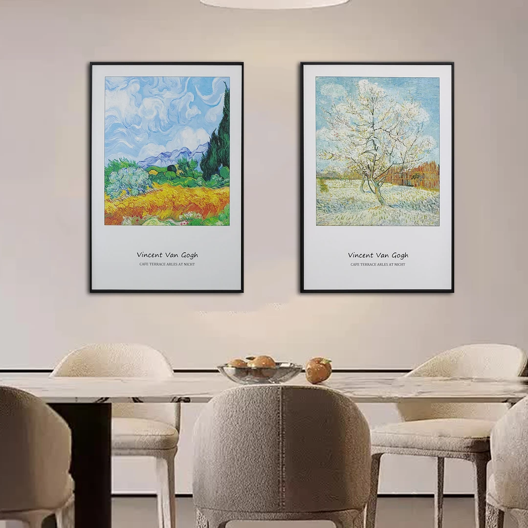 P 20  高端双幅皮雕画玄关过道走廊背景墙铝合金装裱挂画