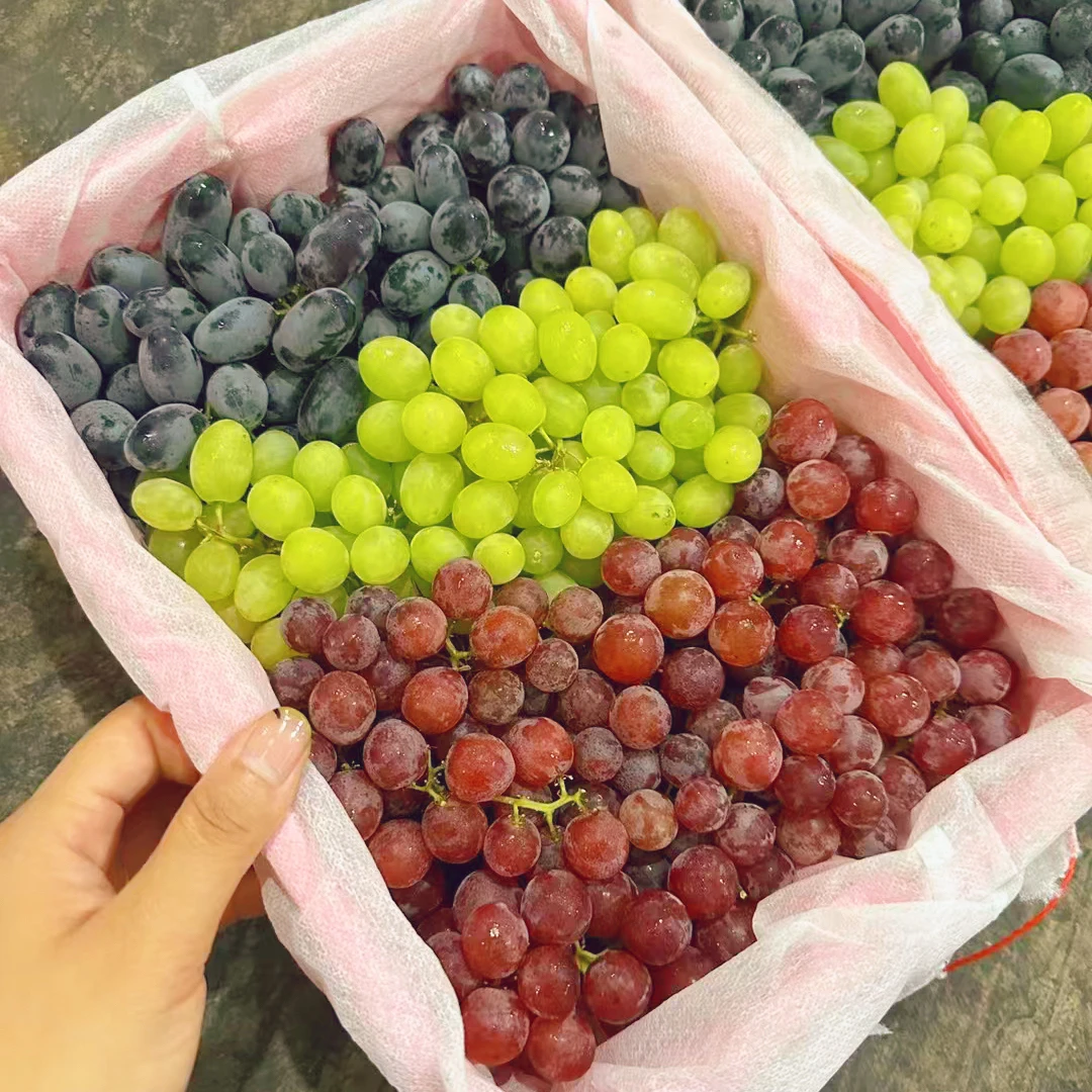 [北流同城配送] 新鲜三色葡萄带箱5斤
