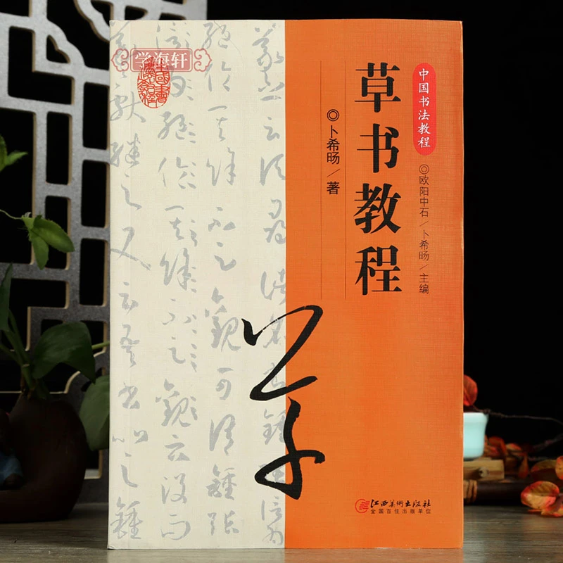 草书教程中国书法教程卜希旸著草书名家名作草诀百韵歌草书临摹章