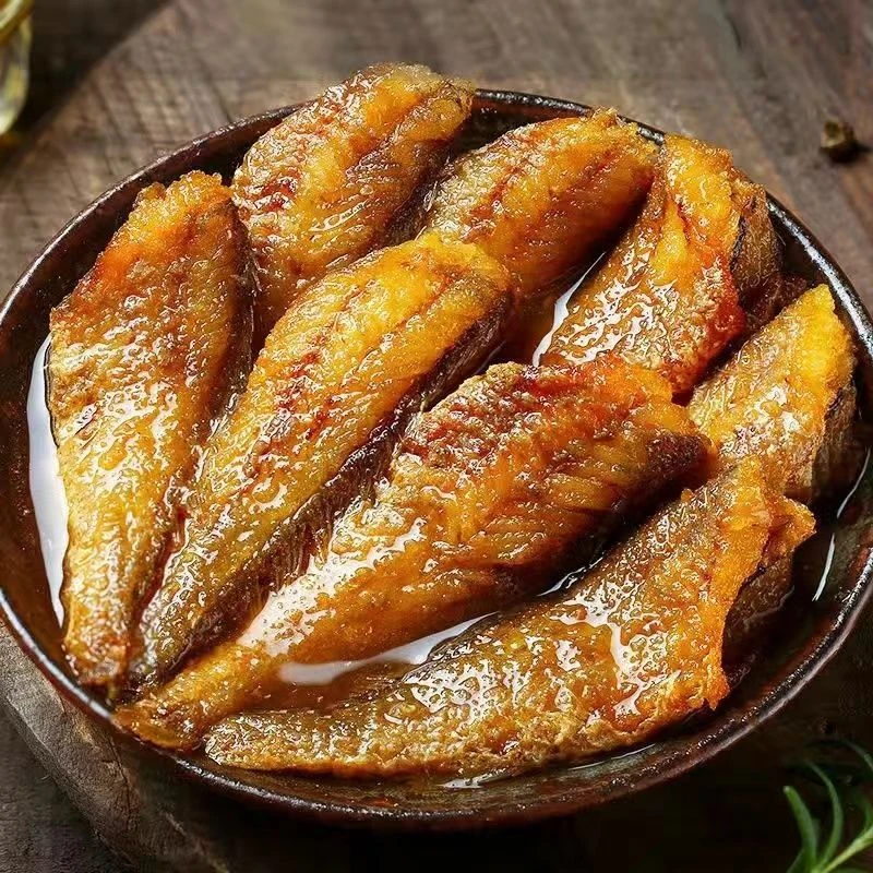 五香黄花鱼罐头下饭菜香辣海鲜熟食罐装黄花鱼即食开盖口味可选