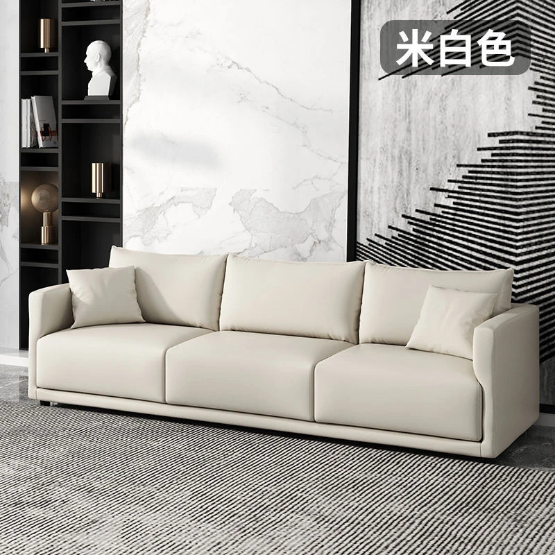 意式轻奢沙发客厅小户型出租房公寓单人位办公室接待沙发新款布艺