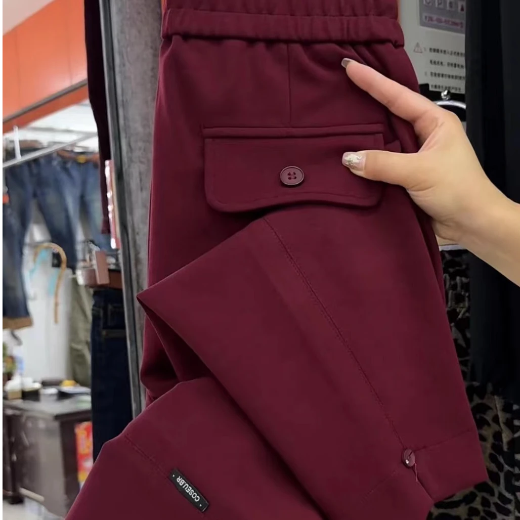 秋季时尚高品质休闲减龄百搭裤子