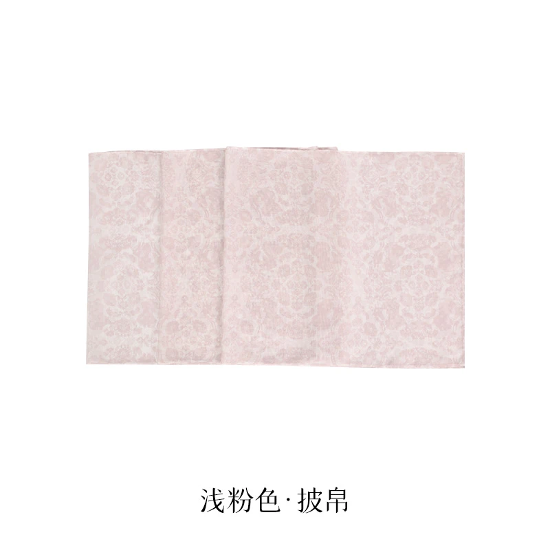 重回汉唐 汉服配饰微瑕合集 原创汉服披帛百搭日常印花春夏