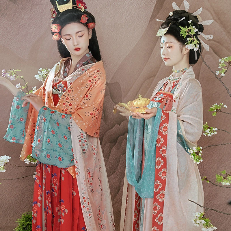 【特惠微瑕】重回汉唐 关山月明 原创正品汉服春夏款唐制齐胸国风