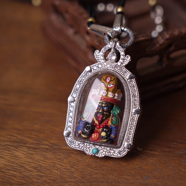 坠链均925银树脂 【匠心之作】扎基拉姆 老师制作 擦擦吊坠项链