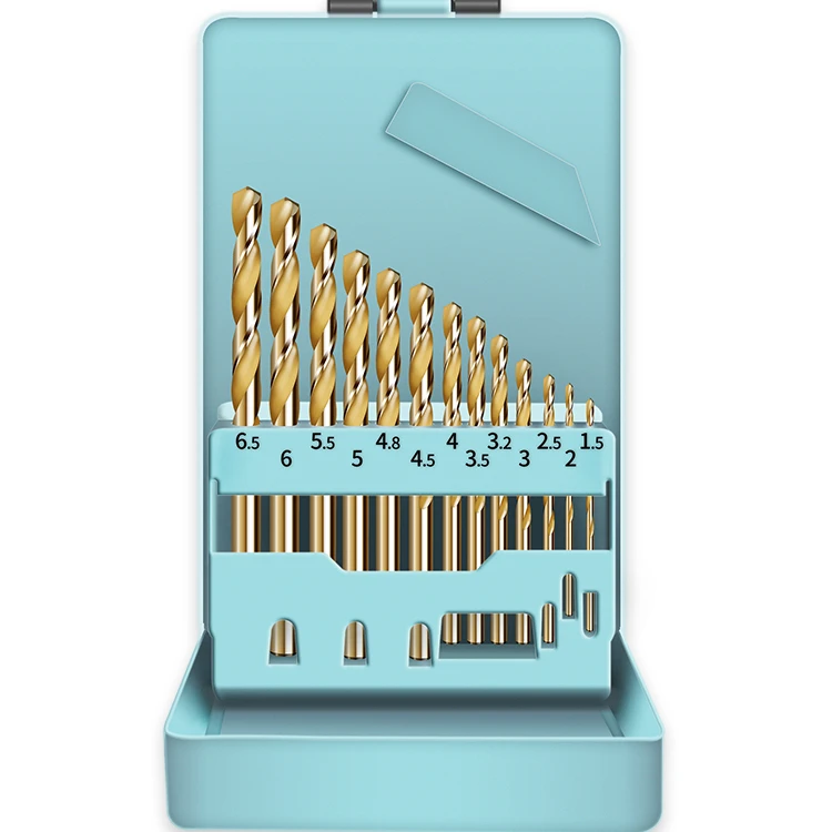 含钴麻花钻头套装不锈钢合金钢铁高硬度含钴手电钻转打孔专用大全